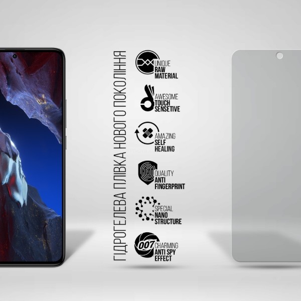 Фото - Защитная пленка для смартфона Armorstandart Anti-spy for Xiaomi Poco F5 Pro (ARM68105)