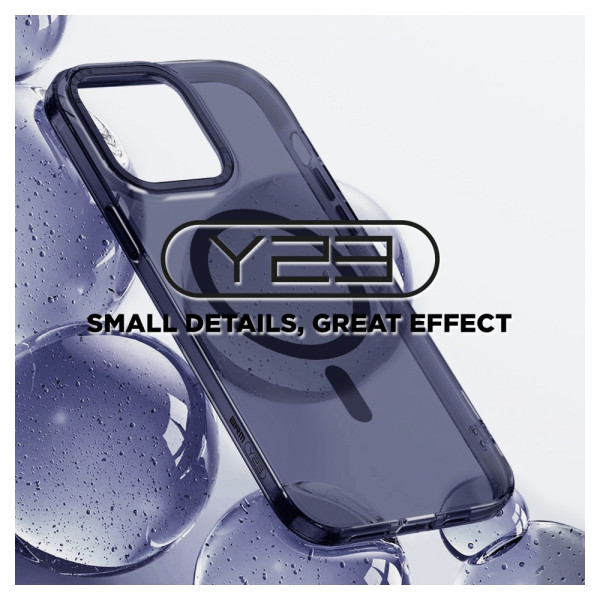 Фото - Чохол для смартфону Armorstandart Y23 MagSafe for Apple iPhone 15 Pro Max Transparent Black (ARM68568)