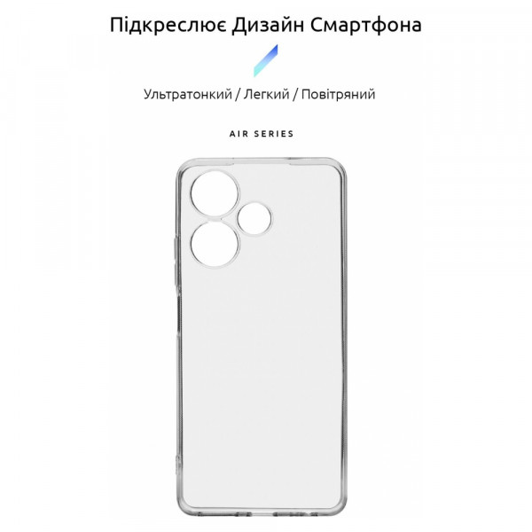 Фото - Чехол для смартфона Armorstandart Air Series for Infinix Hot 30 (X6831) Camera cover Transparent (ARM69004)