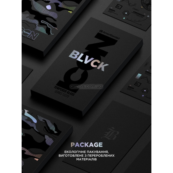 Фото - Захисне скло для смартфону Armorstandart Supreme Black Icon 2.5D for Apple iPhone 14 Plus/13 Pro Max (ARM69294)