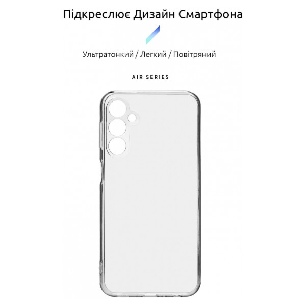 Фото - Чехол для смартфона Armorstandart Air Series for Samsung M34 5G (M346) Camera cover Transparent (ARM69589)