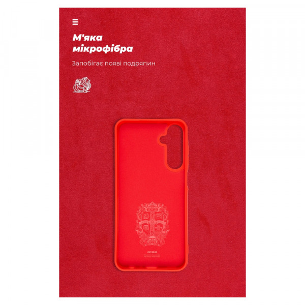 Фото - Чохол для смартфону Armorstandart Icon Case for Samsung A25 5G (A256) Red (ARM69658)