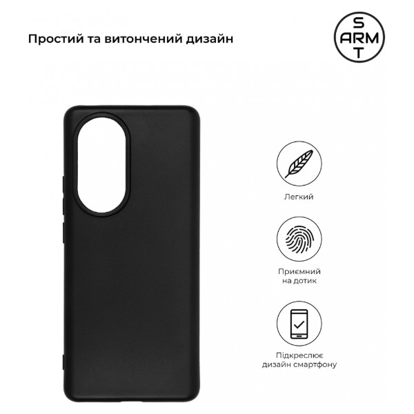 Фото - Чохол для смартфону Armorstandart Matte Slim Fit for OPPO Reno10 Black (ARM69908)