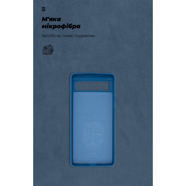 Фото - Чохол для смартфону Armorstandart ICON for Google Pixel 6a Dark Blue (ARM70908)