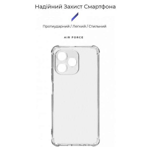 Фото - Чехол для смартфона Armorstandart Air Force for Realme C51 / C53 Camera cover Transparent (ARM71017)