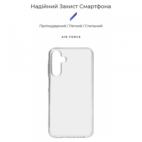 Фото - Чохол для смартфону Armorstandart Air Series for Samsung A15 4G / A15 5G Transparent (ARM72532)