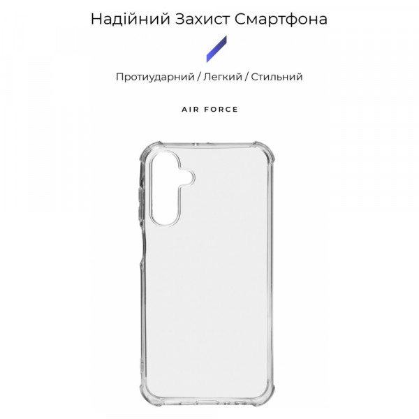 Фото - Чохол для смартфону Armorstandart Air Series for Samsung A15 4G / A15 5G Transparent (ARM72541)