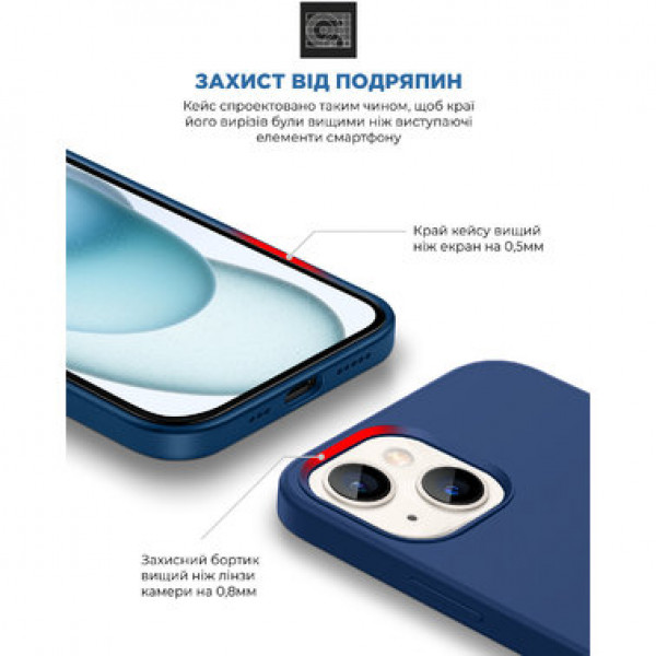 Фото - Чохол для смартфону Armorstandart ICON2 MagSafe for Apple iPhone 15 Storm Blue (ARM72759)