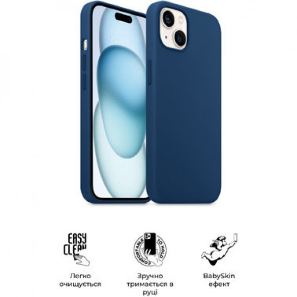 Фото - Чохол для смартфону Armorstandart ICON2 MagSafe for Apple iPhone 15 Storm Blue (ARM72759)