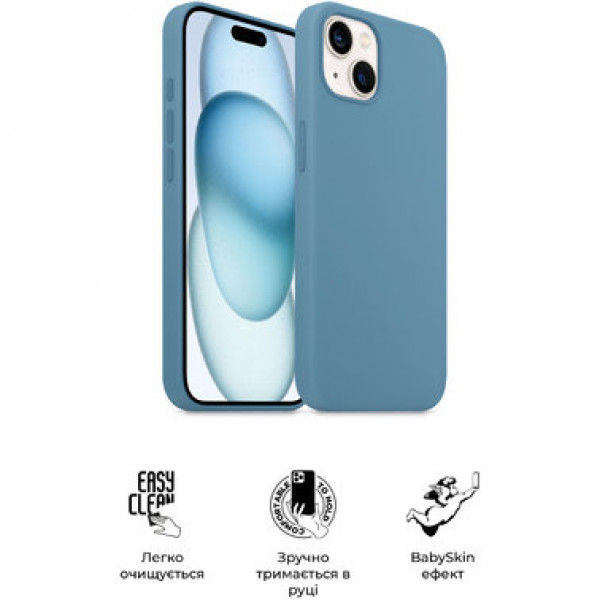Фото - Чохол для смартфону Armorstandart ICON2 MagSafe for Apple iPhone 15 Winter Blue (ARM72760)