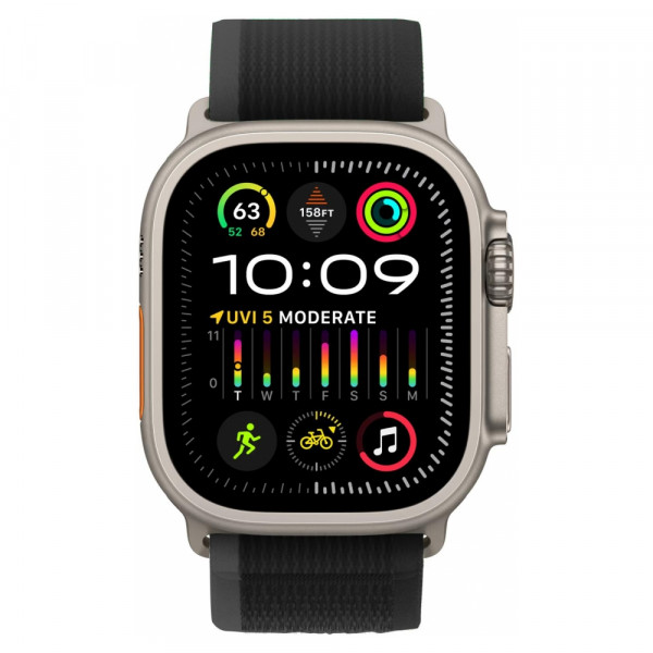Фото - Ремінець для смарт-годинника Armorstandart Trail Loop for Apple Watch All Series 38/40/41mm Black (ARM74224)