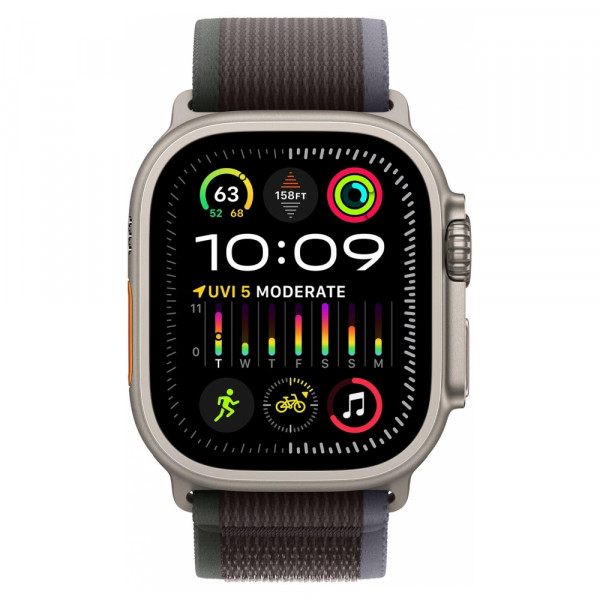 Фото - Ремінець для смарт-годинника Armorstandart Trail Loop for Apple Watch All Series 42/44/45/49mm Blue Black (ARM74229)