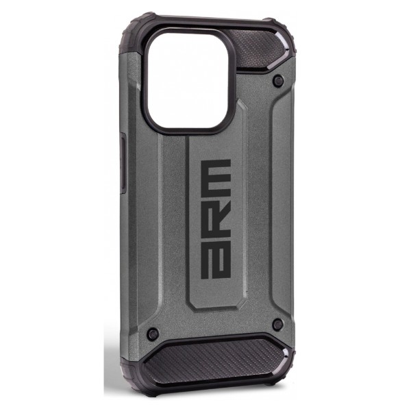 Фото - Чехол для смартфона Armorstandart Panzer for Apple iPhone 15 Pro Grey (ARM75645)