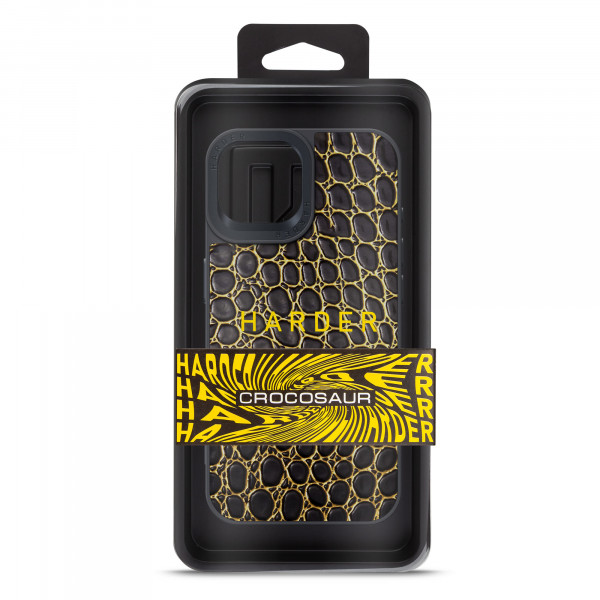 Фото - Чохол для смартфону Harder Crocosaur for Apple iPhone 15 Pro Max Black (ARM76707)