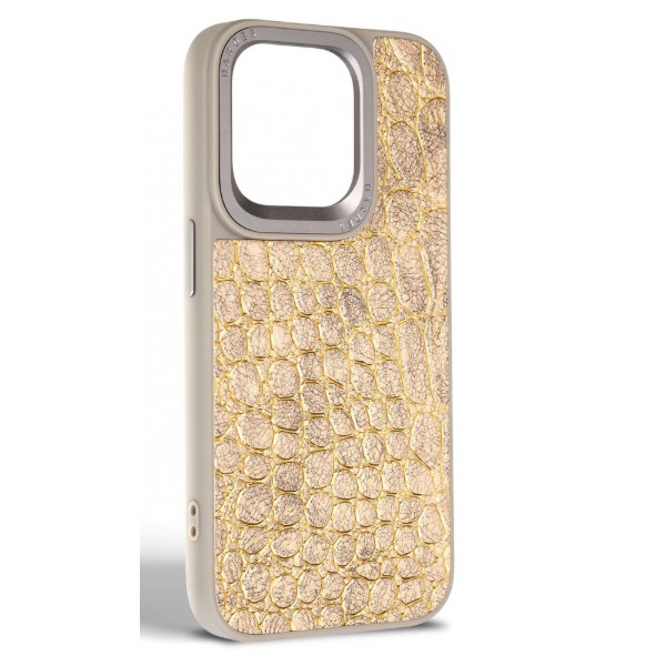 Фото - Чохол для смартфону Harder Crocosaur for Apple iPhone 14 Pro Titanium (ARM76723)