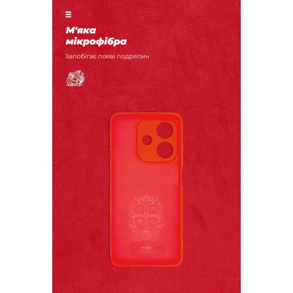 Фото - Чохол для смартфону Armorstandart ICON for OPPO A3 4G / A3x 4G Camera cover Red (ARM80885)