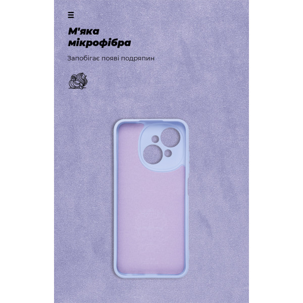 Фото - Чехол для смартфона Armorstandart ICON for Tecno Spark Go 1 (KL4) Camera cover Lavender (ARM81218)