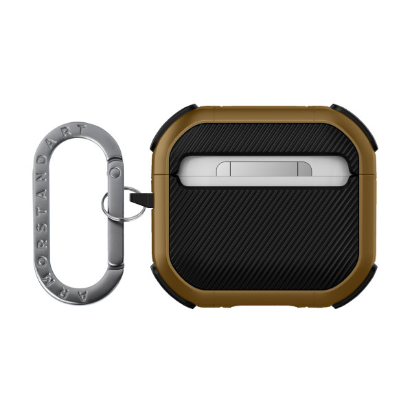 Фото - Чехол для наушников Armorstandart Panzer for Apple Airpods 4 Brown (ARM82556)
