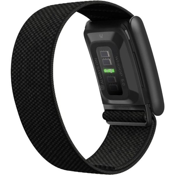 Фото - Ремінець для фітнес-браслета Armorstandart SuperKnit for Whoop 5.0 / MG Black with Black (ARM90102)