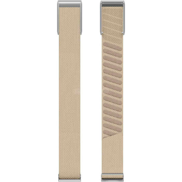 Фото - Ремінець для фітнес-браслета Armorstandart SuperKnit for Whoop 5.0 / MG Beige with Silver ARM90105)