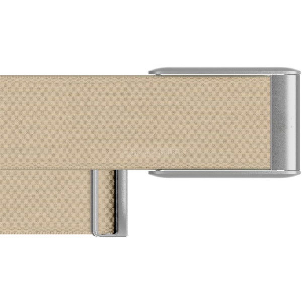 Фото - Ремінець для фітнес-браслета Armorstandart SuperKnit for Whoop 5.0 / MG Beige with Silver ARM90105)