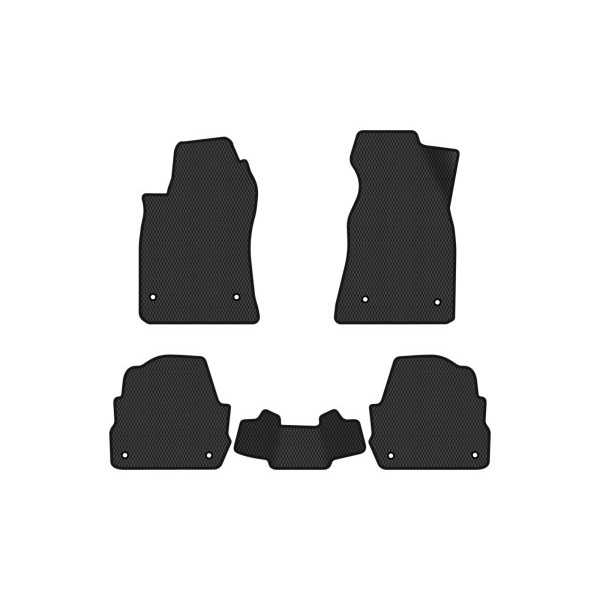 Фото - Килимки з екошкіри в салон авто EVAtech ECO для A6 (C5) 4WD Audi 1997-2001 2 покоління Sedan EU (AU11281CBK5AV8BBB)