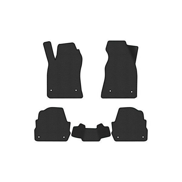 Фото - Коврики из экокожи в салон авто EVAtech ECO для A6 (C5) 4WD Audi 1997-2001 2 поколение Sedan EU (AU11281CLK5AV8BBB)