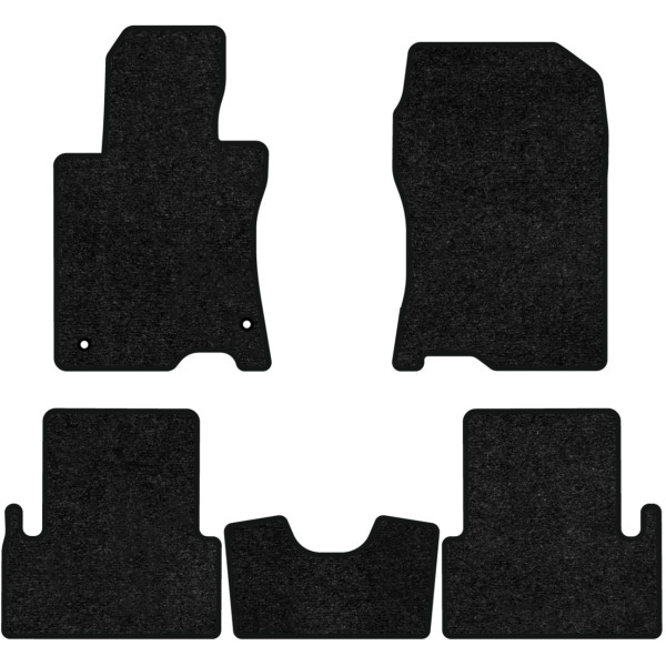 Фото - Килимки ворсові в салон авто EVAtech Standard для Acura TSX (CU2) 2008-2014 2 покоління Sedan USA чорний кант AA23199CB5TL2VEB