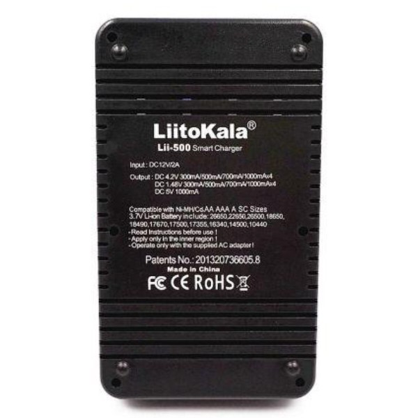 Фото - З/устройство для аккумуляторов AA/AAA LiitoKala Lii-500 (LII500)