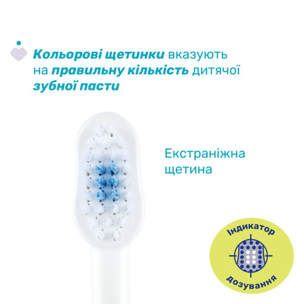 Фото - Зубная щетка мануальная детская Chicco 3-6 лет 2 шт. (девочка) (12084.00)