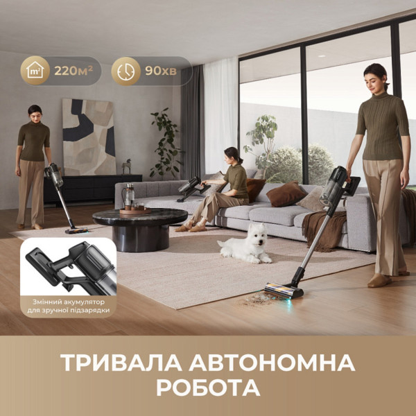Фото - Пылесос ручной моющий Dreame R20 Ultra AquaCycle (VRV57F)