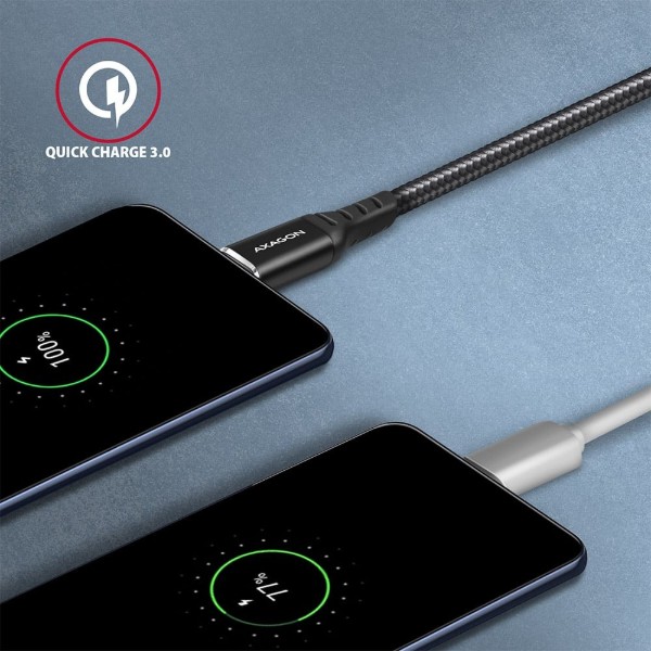 Фото - Кабель AXAGON USB-C TO USB2.0 1.5m (BUCM-AM15AB)