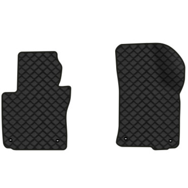 Фото - Килимки з екошкіри в салон авто передні EVAtech для Octavia A5 (AT, 4 clips) Skoda 2004-2013 2 покоління Liftback EU (SK12165AB2TL4BBB)