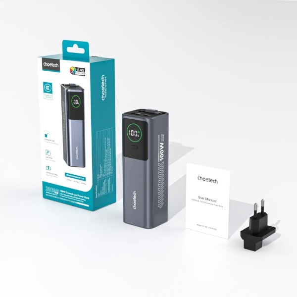 Фото - Батарея мобильная Choetech PD100W 20000mAh (B1012)