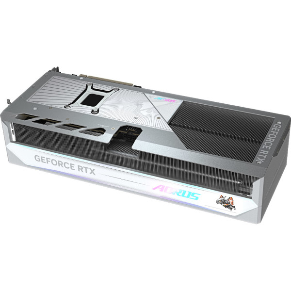 Фото - Видеокарта Gigabyte GeForce RTX 5080 16GB GDDR7 Aorus Master Ice (GV-N5080AORUSM ICE-16GD)