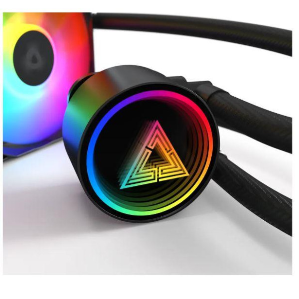 Фото - Водяна система охолодження Montech LIGHTFLOW ARGB 360 (B)