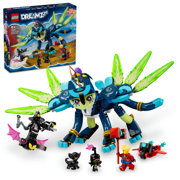 Конструктор LEGO DREAMZZZ Зоуі й котосова Зіан (71476) купити