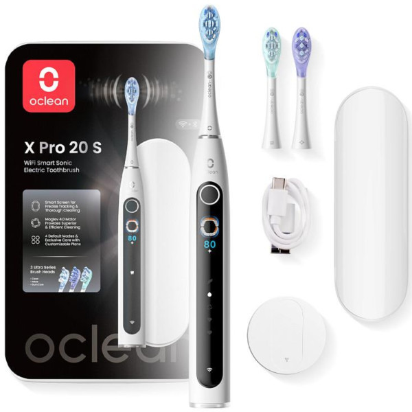 Фото - Зубная щетка электрическая Oclean X Pro 20 Set White (6970810556971)