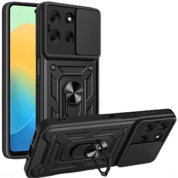 Фото - Чохол для смартфону BeCover for Motorola Moto G56 Black (715036)