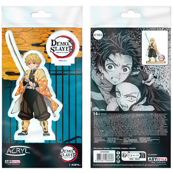 Фото - Колекційна фігурка ABYstyle SLAYER: KIMETSU NO YAIBA Zenitsu (ABYACF083)