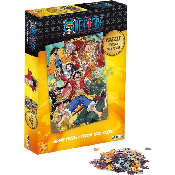 Фото - Пазлы (8+) ABYstyle ONE PIECE Straw Hat Crew 1000 эл. (ABYJDP003)