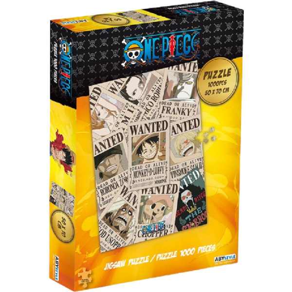 Фото - Пазли (8 +) ABYstyle ONE PIECE Wanted 1000 ел. (ABYJDP004)