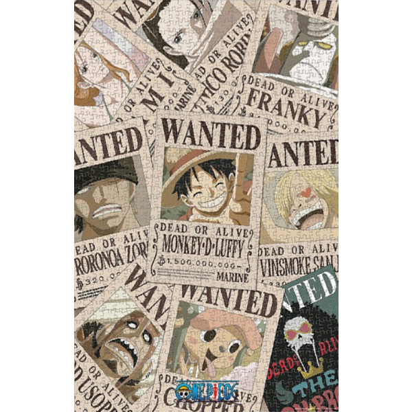 Фото - Пазли (8 +) ABYstyle ONE PIECE Wanted 1000 ел. (ABYJDP004)