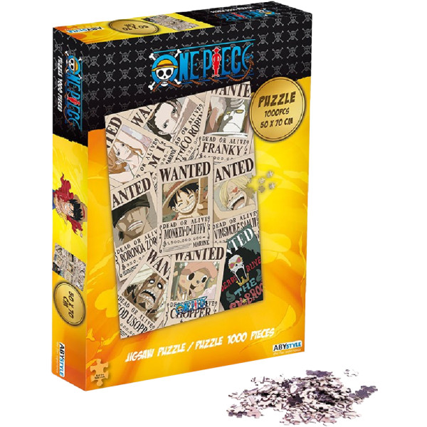 Фото - Пазли (8 +) ABYstyle ONE PIECE Wanted 1000 ел. (ABYJDP004)