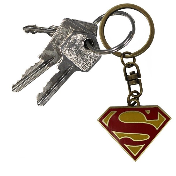 Фото - Брелок ABYstyle DC COMICS Logo Superman 3.4 см (ABYKEY054)