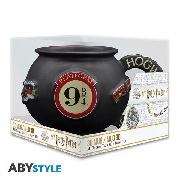 Фото - Чашка ABYstyle 3D HARRY POTTER Platform 9 3/4 500 мл (ABYMUGA120)