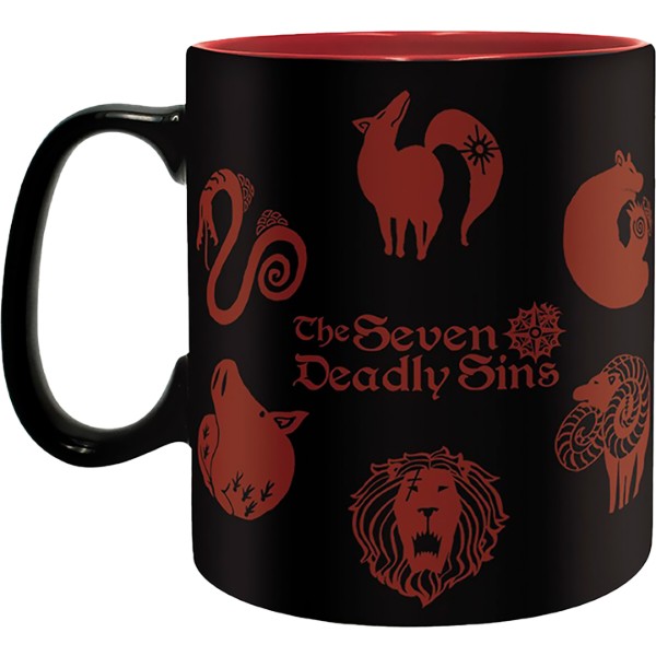 Фото - Чашка ABYstyle SEVEN DEADLY SINS Symbols 460 мл (ABYMUG553)