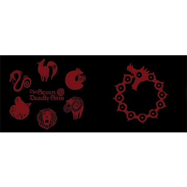 Фото - Чашка ABYstyle SEVEN DEADLY SINS Symbols 460 мл (ABYMUG553)