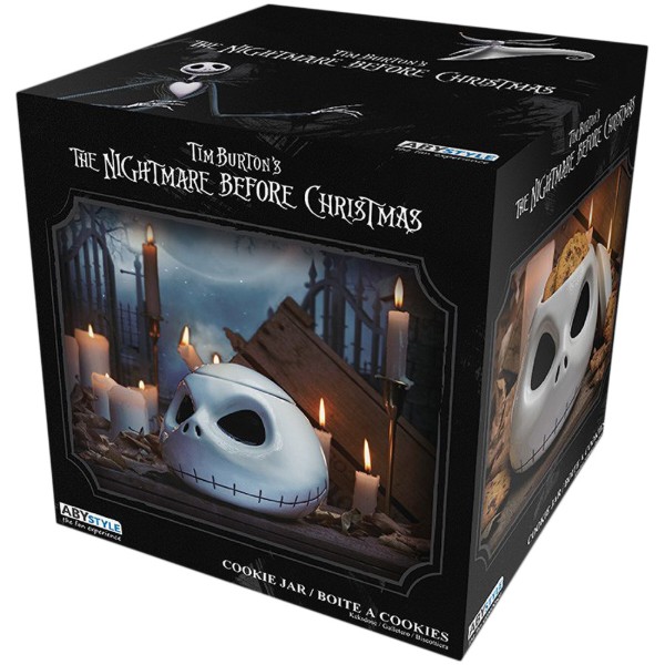 Фото - Ємність для зберігання ABYstyle NIGHTMARE BEFORE CHRISTMAS Jack Cookie Jar (ABYTAB047)