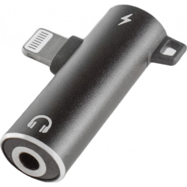 Фото - Перехідник аудіо XOKO AC-305 Lightning - Lightning/3.5 мм